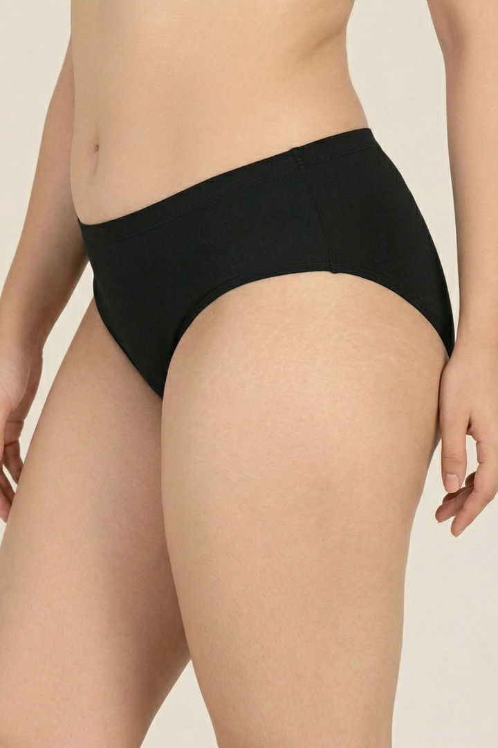 Zivame Full Coverage Medium Rise Hipster Panty (Pack of 3) - Multicolor — image 11
